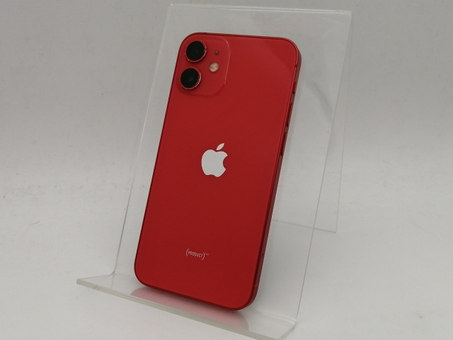 【中古】Apple SoftBank 【SIMロック解除済み】 iPhone 12 mini 128GB (PRODUCT)RED MGDN3J/A【なんば】保証期間１ヶ月【ランクC】