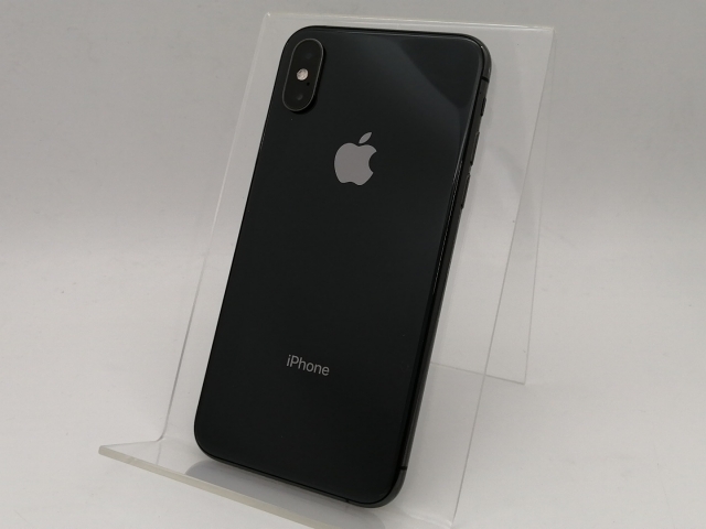 【中古】Apple au 【SIM鍵を掛ける取り消す済み】 iPhone XS 256GB 空白文字薄墨色 MTE02J/A【大須アメ横】言いはなつ継続期間１ヶ月【位置づけるC】