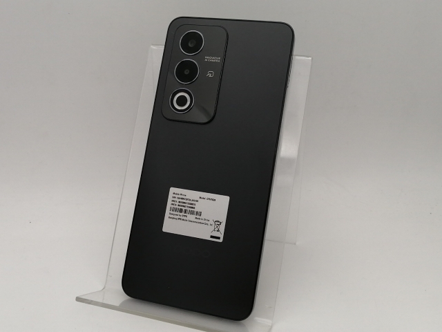 【中古】Oppo 楽天モバイル 【SIMフリー】 OPPO A3 5G 4GB 128GB ブラック CPH2639【大阪本店】保証期間１ヶ月【ランクA】