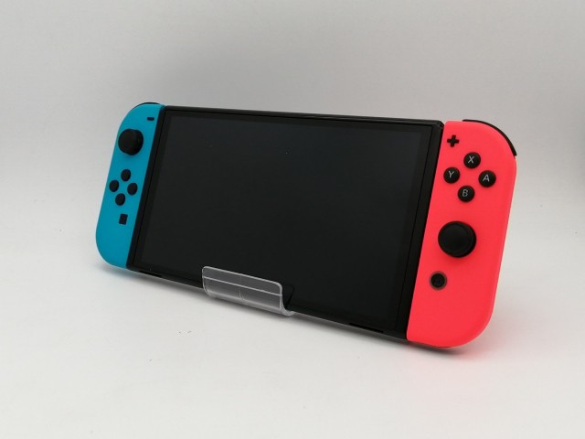 【中古】Nintendo Switch 本体 (有機ELモデル) HEG-S-KABAA ネオンブルー・ネオンレッド【日本橋3】保証期間１ヶ月【ランクA】