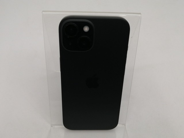 【中古】Apple 国内版 【SIMフリー】 iPhone 15 128GB ブラック MTMH3J/A【なんば】保証期間１ヶ月【ランクB】