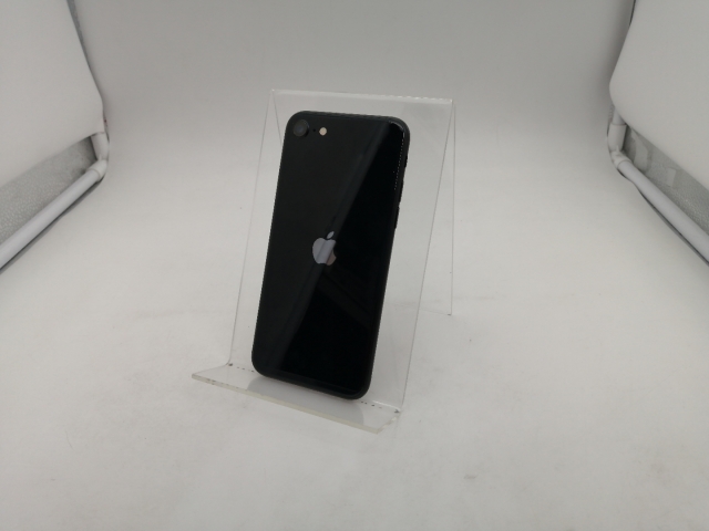 【中古】Apple SoftBank 【SIMフリー】 iPhone SE（第3世代） 64GB ミッドナイト MMYC3J/A【なんば】保証期間１ヶ月【ランクC】