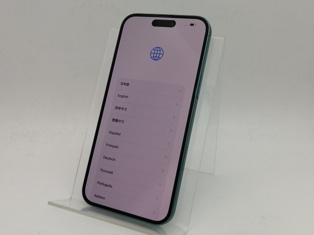 中古】Apple 国内版 【SIMフリー】 iPhone 16 Plus 128GB ティール