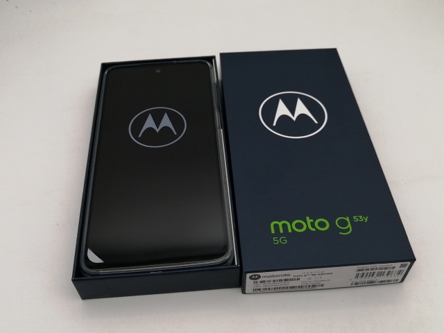 【未使用】MOTOROLA ymobile 【SIMフリー】 moto g53y 5G ペールピンク 4GB 128GB A301MO【なんば】保証期間３ヶ月_2