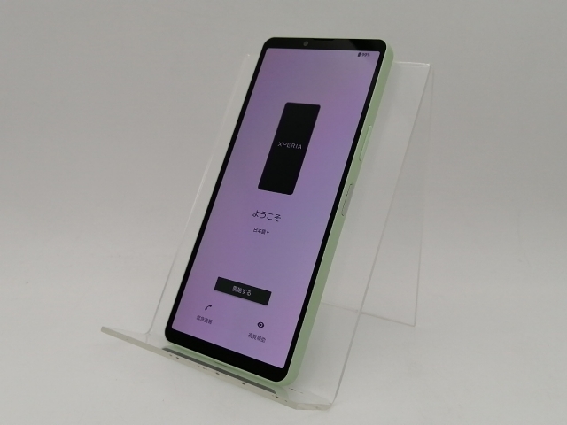 中古】SONY SoftBank 【SIMフリー】 Xperia 10 V セージグリーン