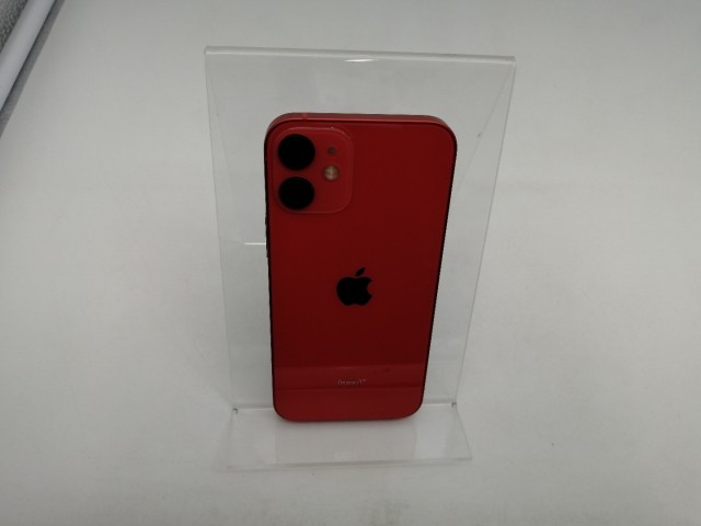 【中古】Apple au 【SIMロック解除済み】 iPhone 12 mini 128GB (PRODUCT)RED MGDN3J/A【なんば】保証期間１ヶ月【ランクB】