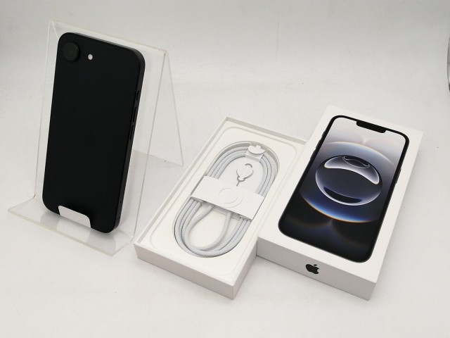 未使用】Apple 国内版 【SIMフリー】 iPhone 16e 128GB ブラック