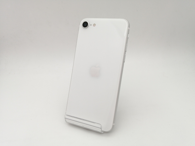 【中古】Apple SoftBank 【SIMロック解除済み】 iPhone SE（第2世代） 128GB ホワイト MXD12J/A【なんば】保証期間１ヶ月【ランクB】
