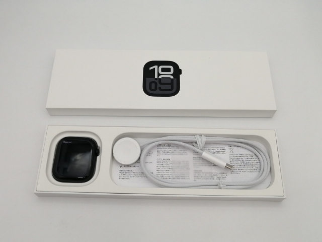 【中古】Apple Apple Watch Series10 46mm GPS ジェットブラックアルミニウムケース (バンド無し)【なんば】保証期間１ヶ月【ランクA】_6