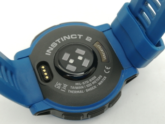 【中古】Garmin Instinct 2 Dual Power 010-02627-46 Tidal Blue【なんば】保証期間１ヶ月【ランクB】_4