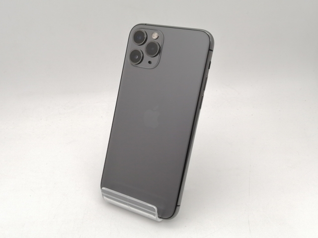 【中古】Apple docomo 【SIMロック解除済み】 iPhone 11 Pro 256GB スペースグレイ MWC72J/A【なんば】保証期間１ヶ月【ランクB】