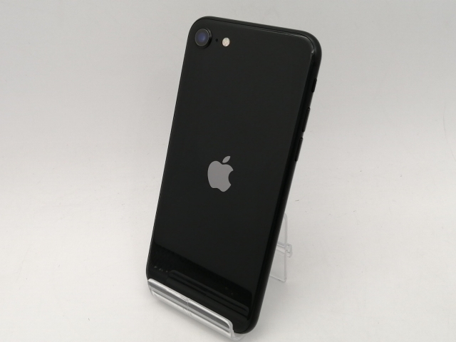 【中古】Apple docomo 【SIMロック解除済み】 iPhone SE（第2世代） 64GB ブラック MX9R2J/A【なんば】保証期間１ヶ月【ランクC】