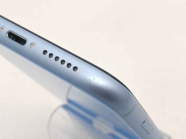 【中古】Apple SoftBank 【SIMロック解除済み】 iPhone XR 64GB ブルー MT0E2J/A【なんば】保証期間１ヶ月【ランクC】_8
