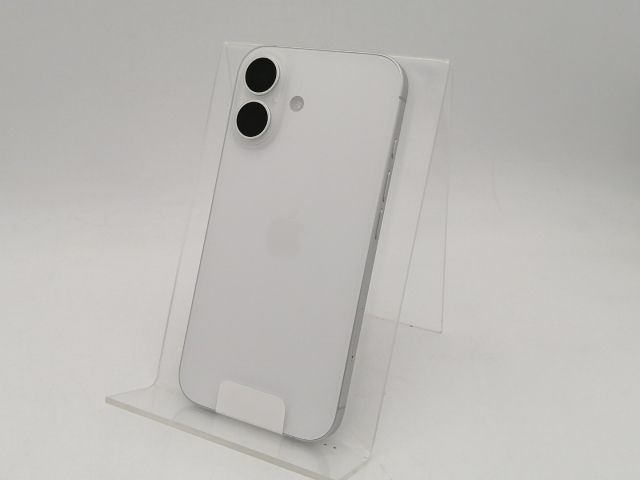 未使用】Apple 国内版 【SIMフリー】 iPhone 16 128GB ホワイト MYDR3J