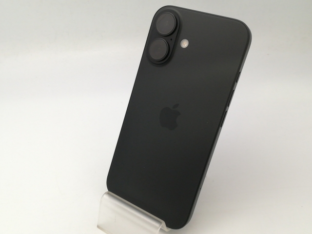 【中古】Apple 国内版 【SIMフリー】 iPhone 16 256GB ブラック MYDW3J/A【大阪堂島】保証期間１ヶ月【ランクA】