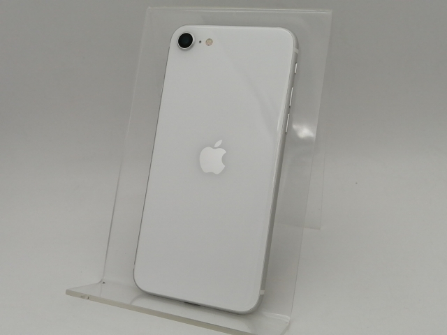 【中古】Apple 国内版 【SIM無償性】 iPhone SE（第2時人） 128GB 白いこと MXD12J/A【なんば】言いはなつ継続期間１ヶ月【位置づけるA】