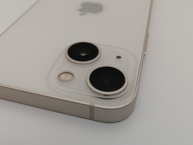 【中古】【赤ロム保証あり】Apple au 【SIMフリー】 iPhone 13 mini 256GB スターライト MLJK3J/A【なんば】保証期間１ヶ月【ランクC】_6