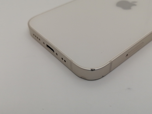 【中古】【赤ロム保証あり】Apple au 【SIMフリー】 iPhone 13 mini 256GB スターライト MLJK3J/A【なんば】保証期間１ヶ月【ランクC】_7