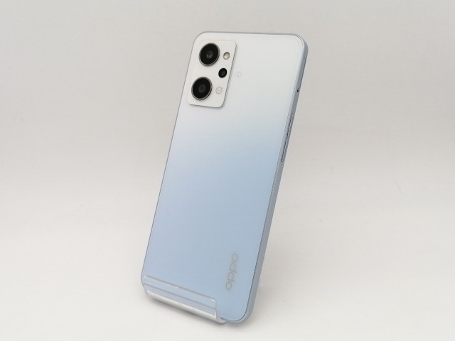 【中古】Oppo au 【SIMフリー】 OPPO Reno7 A ドリームブルー 6GB 128GB OPG04【なんば】保証期間１ヶ月【ランクA】