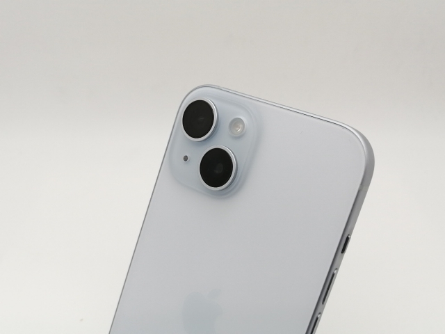 【中古】Apple 国内版 【SIMフリー】 iPhone 15 128GB ブルー MTML3J/A【なんば】保証期間１ヶ月【ランクB】