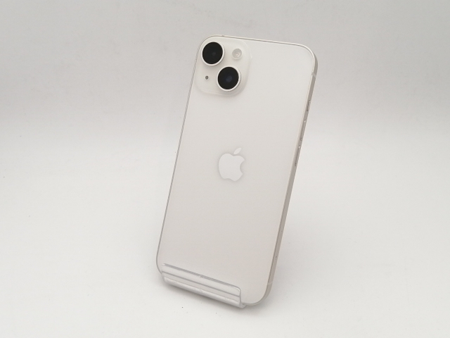 【中古】Apple 楽天モバイル 【SIMフリー】 iPhone 14 128GB スターライト MPUQ3J/A【なんば】保証期間１ヶ月【ランクA】