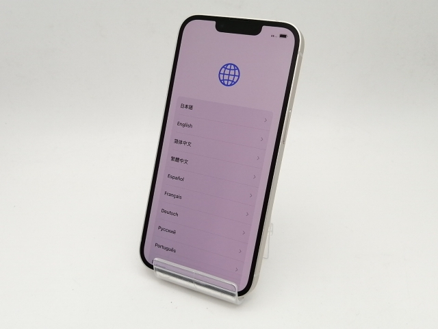 【中古】Apple 楽天モバイル 【SIMフリー】 iPhone 14 128GB スターライト MPUQ3J/A【なんば】保証期間１ヶ月【ランクA】_1