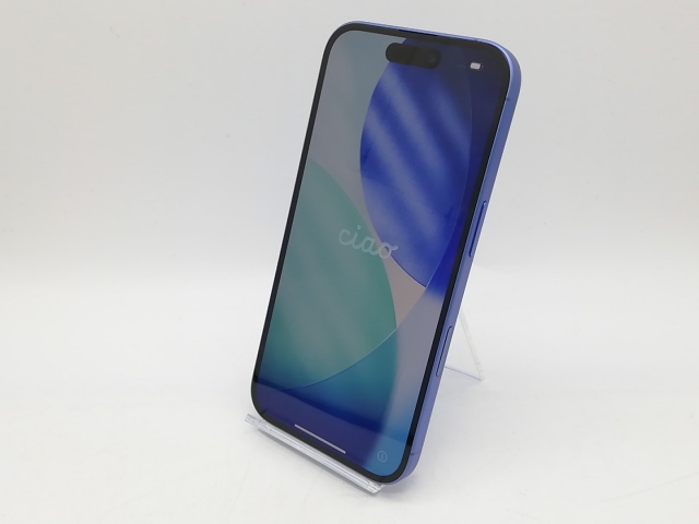 【中古】Apple 国内版 【SIMフリー】 iPhone 16 256GB ウルトラマリン MYE03J/A【なんば】保証期間１ヶ月【ランクA】_1