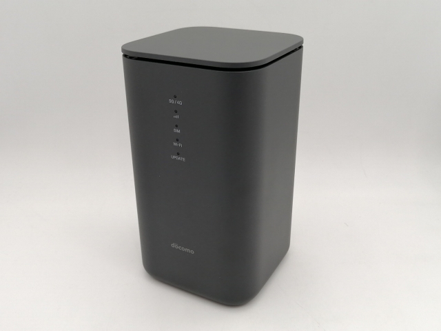 【中古】SHARP docomo 【SIMフリー】 home 5G HR02 [ダークグレー]【なんば】保証期間１ヶ月【ランクA】