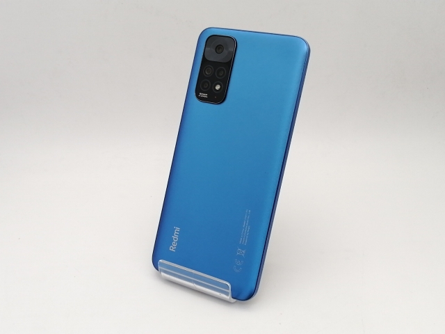 【中古】Xiaomi 国内版 【SIMフリー】 Redmi Note 11 トワイライトブルー 4GB 64GB 2201117TL【なんば】保証期間１ヶ月【ランクA】