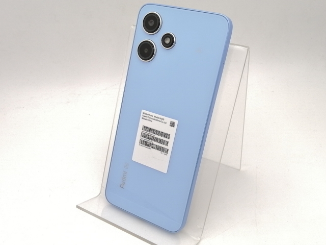 【中古】Xiaomi au 【SIMフリー】 Redmi 12 5G 4GB 128GB スカイブルー XIG03【なんば】保証期間１ヶ月【ランクA】