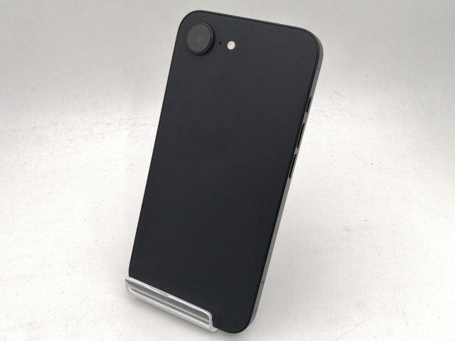 【中古】Apple 国内版 【SIMフリー】 iPhone 16e 128GB ブラック MD1Q4J/A【なんば】保証期間１ヶ月【ランクA】