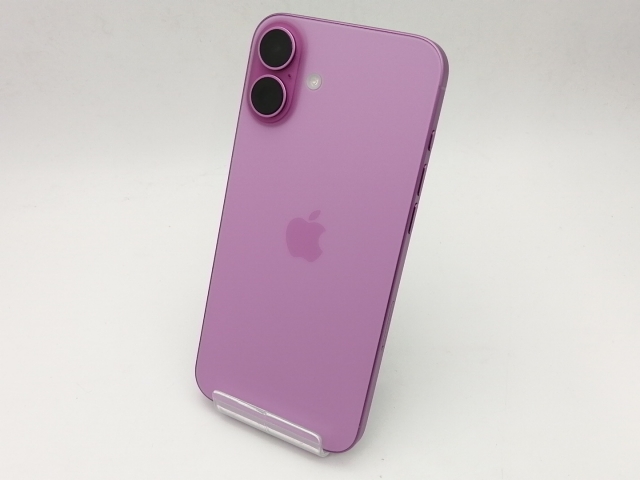 【中古】Apple 国内版 【SIMフリー】 iPhone 16 Plus 128GB ピンク MXVD3J/A【なんば】保証期間１ヶ月【ランクB】