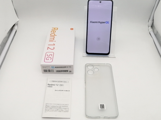 【シュリンク未開封】 Redmi 12 5G A401XM スカイブルー 中古安心保証 Redmi 12 5G A401XM[128GB] SoftBank ミッドナイト