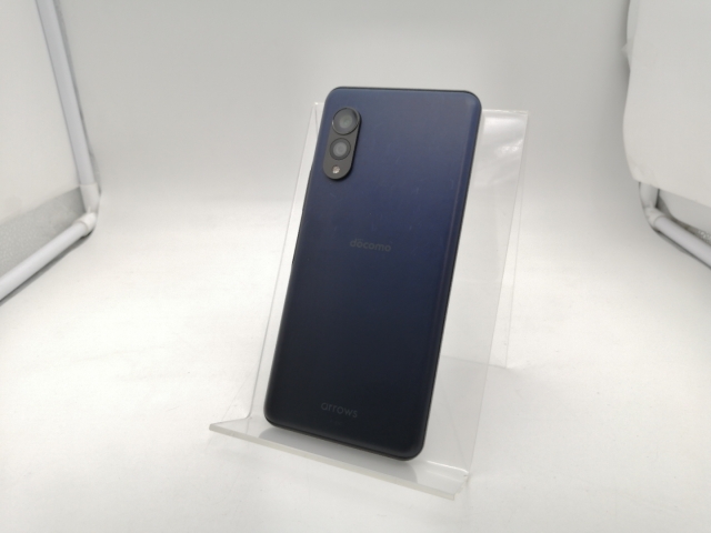 【中古】Fujitsu docomo 【SIMフリー】 arrows N ブラッシュネイビー 8GB 128GB F-51C【なんば】保証期間１ヶ月【ランクB】