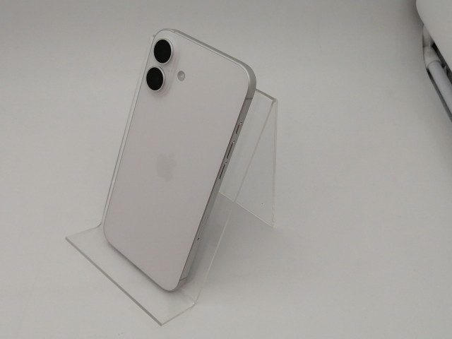 【中古】Apple 国内版 【SIMフリー】 iPhone 16 Plus 256GB ホワイト MXVH3J/A【なんば】保証期間１ヶ月【ランクA】の通販は