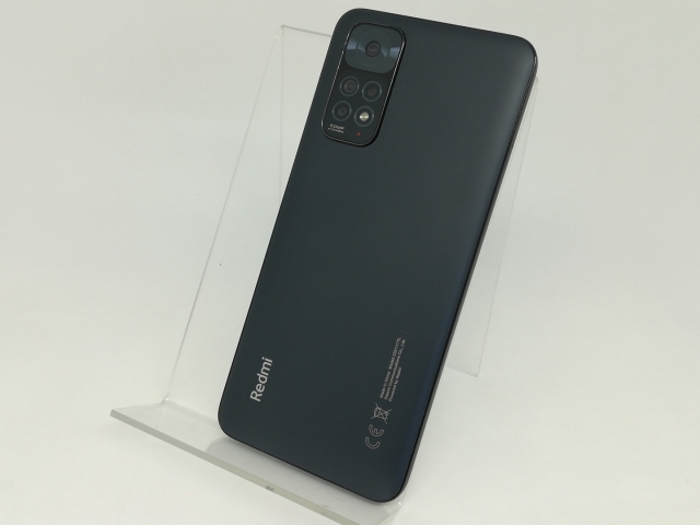 Redmi Note 11 グラファイトグレー 4GB/64GB　simフリー Redmi Note 11 Dual SIM Graphite Grey 128GB and 6GB RAM