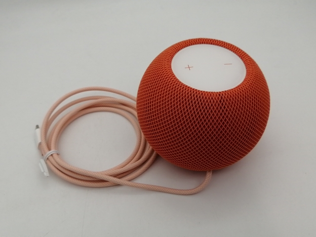 【中古】Apple HomePod mini オレンジ MJ2D3J/A【なんば】保証期間１週間 11,886円