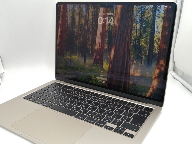 中古】Apple MacBook Air 13インチ (M4,2025) M4(CPU:10C/GPU:8C) 16GB