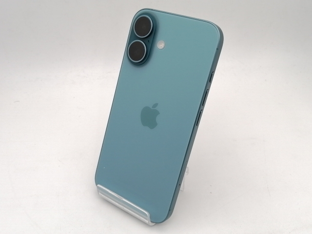 中古】Apple SoftBank 【SIMフリー】 iPhone 16 128GB ティール MYDV3J 