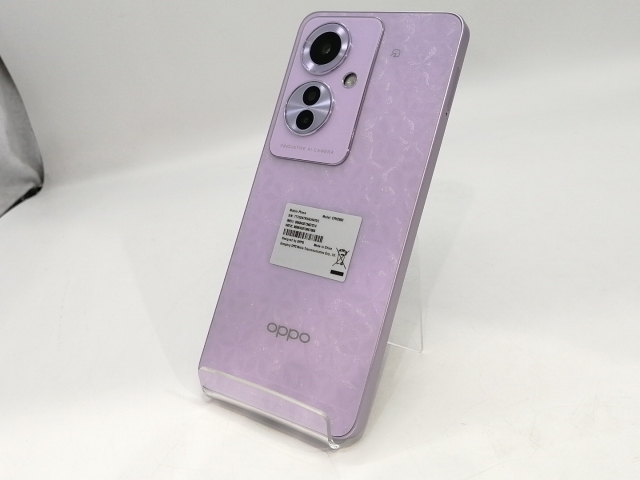 スマートフォン・携帯電話 OPPO Reno11 A 128GB コーラルパープル