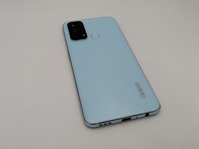 【中古】Oppo ymobile 【SIMフリー】 OPPO Reno5 A eSIM対応版 アイスブルー 6GB 128GB A103OP【なんば】保証期間１ヶ月【ランクB】