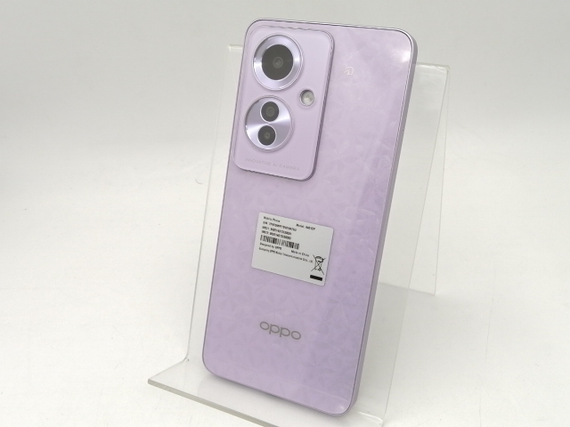 【中古】Oppo ymobile 【SIM無償性】 OPPO Reno11 A コーラルパープル 8GB 128GB【なんば】言いはなつ継続期間１ヶ月【位置づけるA】