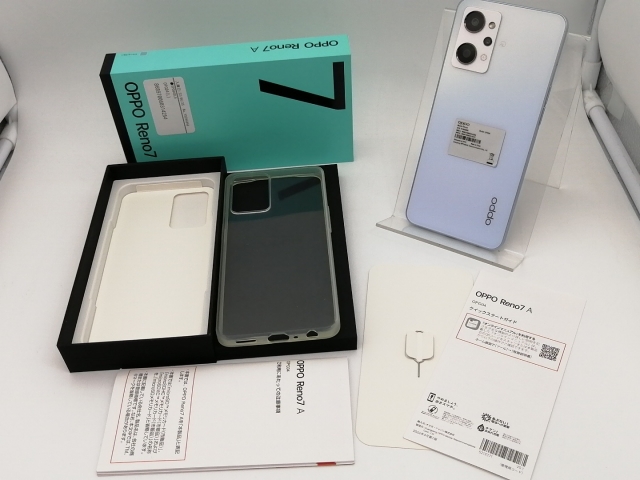 OPPO Reno7 128G シムフリー Amazon | SIMフリー AU OPPO Reno7 A OPG04 [ドリームブルー