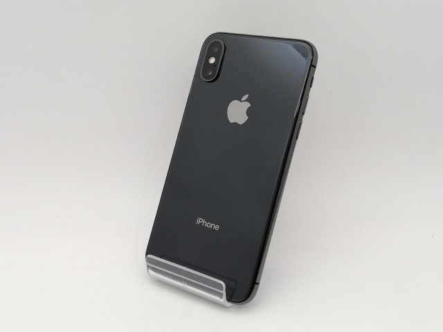 【中古】Apple au 【SIMロック解除済み】 iPhone XS 256GB スペースグレイ MTE02J/A【なんば】保証期間１ヶ月【ランクC】