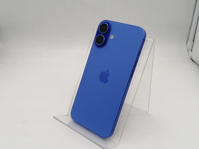 【中古】Apple 国内版 【SIMフリー】 iPhone 16 Plus 256GB ウルトラマリン MXVK3J/A【大阪本店】保証期間１ヶ月【ランクA】
