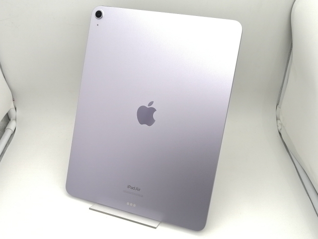 【中古】Apple 【Wi-Fi】 13インチ iPad Air（M2/2024） 128GB パープル MV2C3J/A【なんば】保証期間１ヶ月【ランクB】