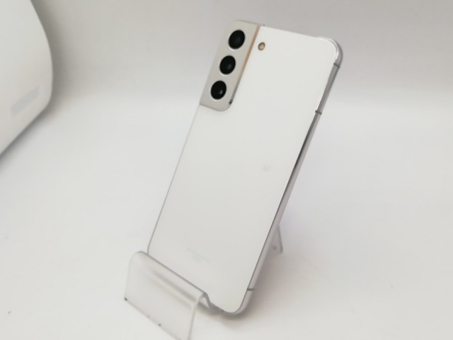 中古】SAMSUNG au 【SIMフリー】 Galaxy S22 ファントムホワイト 8GB