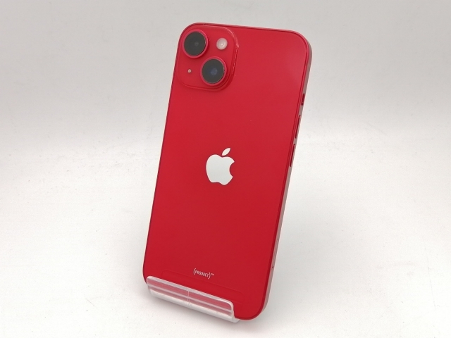 【中古】Apple 楽天モバイル 【SIMフリー】 iPhone 14 128GB (PRODUCT)RED MPV93J/A【なんば】保証期間１ヶ月【ランクA】
