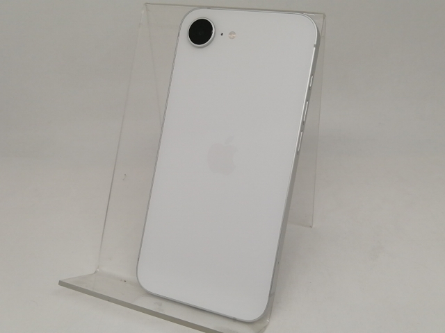 【中古】Apple ymobile 【SIMフリー】 iPhone 16e 256GB ホワイト MD1W4J/A【日本橋3】保証期間１ヶ月【ランクA】