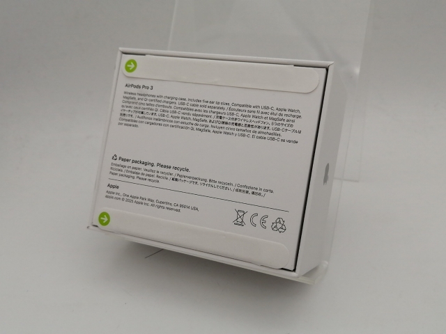 未使用】Apple AirPods Pro 3 MFHP4J/A【なんば】保証期間1ヶ月